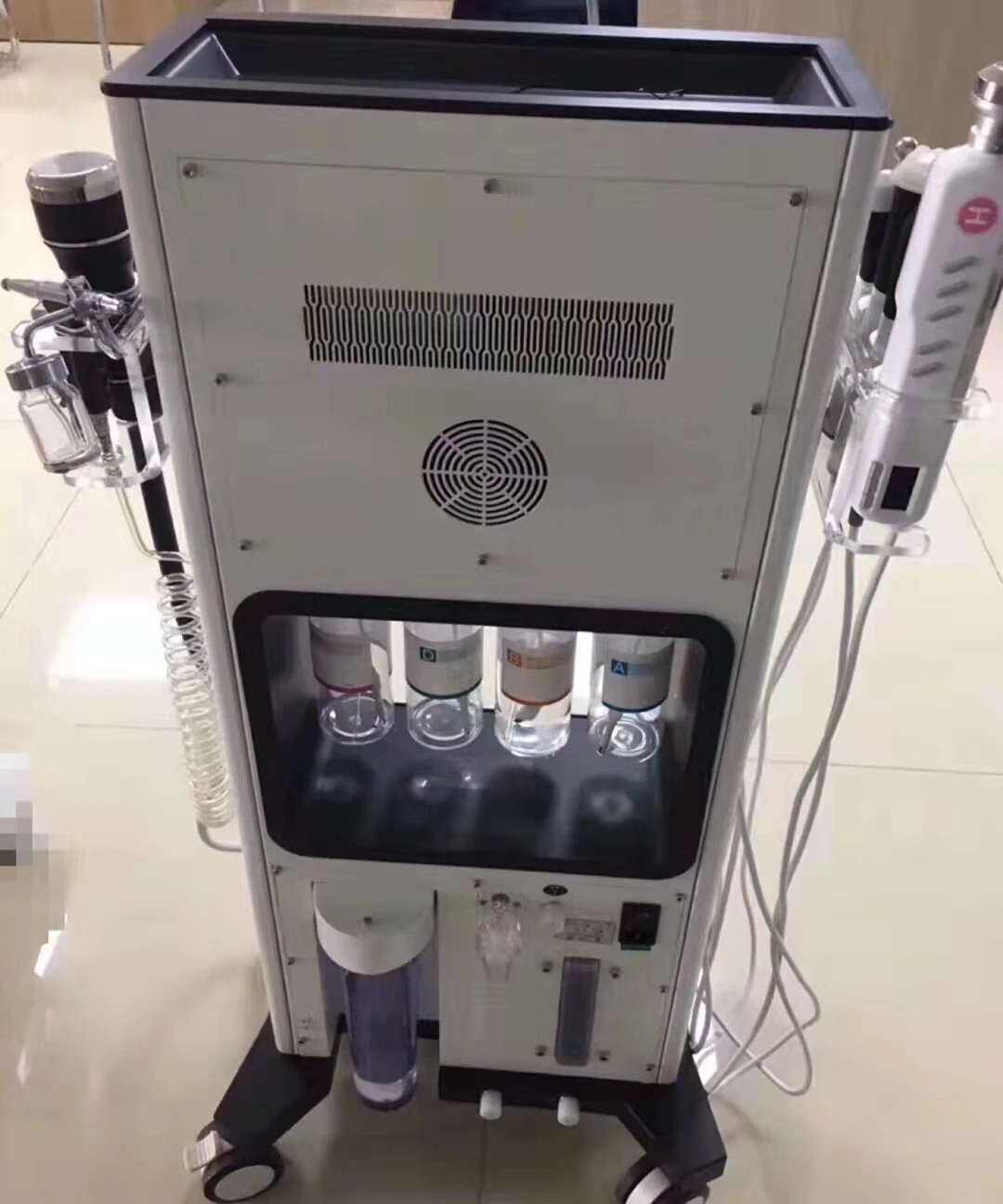 7 In 1 Dermabrasion Facial Machine H2o2 Diamond Peeling And Hydrafaci Facial Lift Skin Scrubber Moisturizer