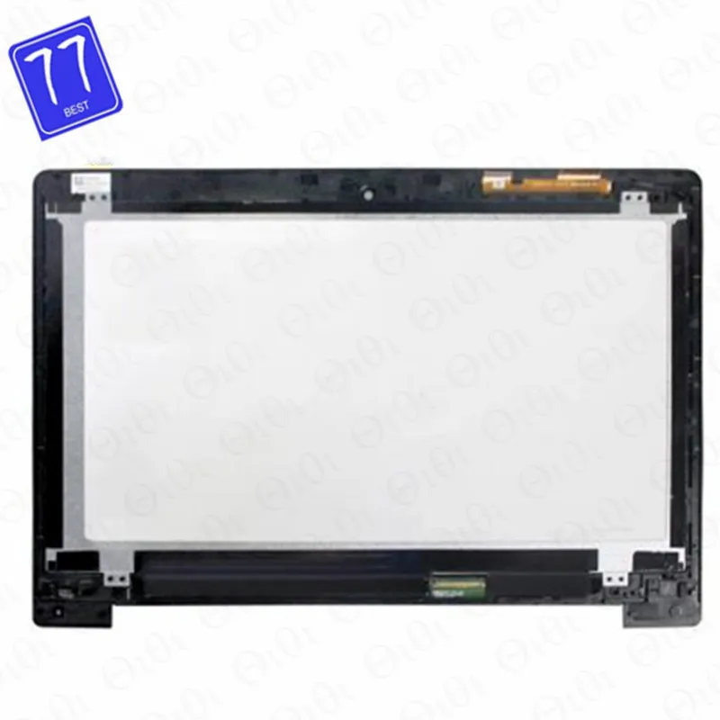 
Original 14 inch Touch LCD Assembly Screen Digitizer HD 1366X768 For Asus VivoBook S400 S400C S400CA with Frame 