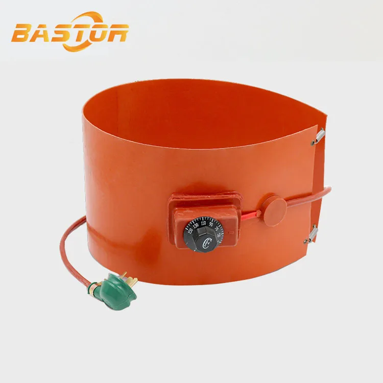 wholesale price 55 gallon 220v electric flexible silicone oil band drum heater for barrel