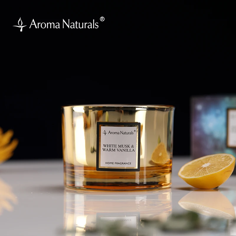 
Aroma Naturals Inventory High Level Scented Candle Experienced Factory Supply Smokeless Beautiful Gift Gradient Color Candle 