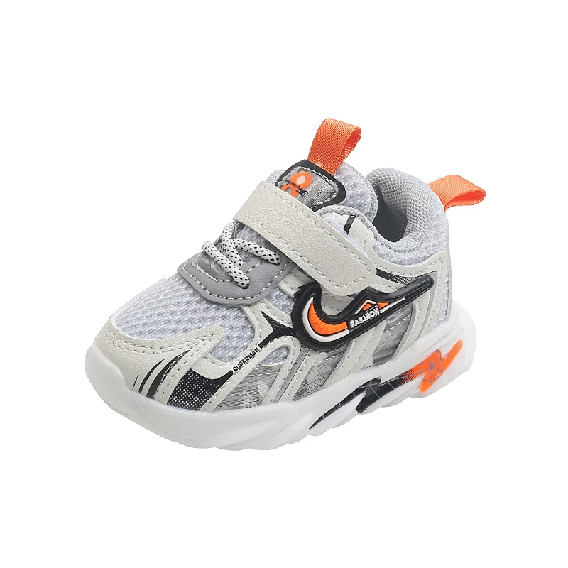 
Kids Lightweight Breathable Shoeslace Strap Athletic Running Shoes for Little Kids/Toddler Boys Girls Sneakers 