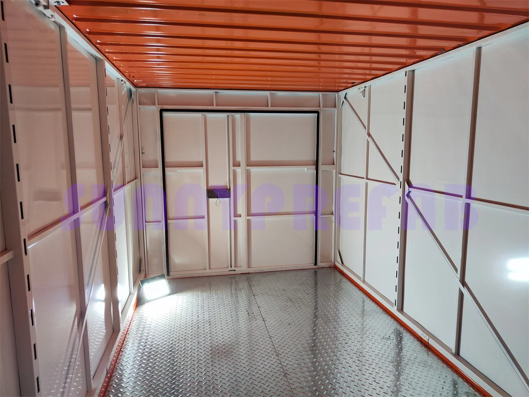 steel material prefab assemble mobile stackable container storage self storage foldable container portable storage units