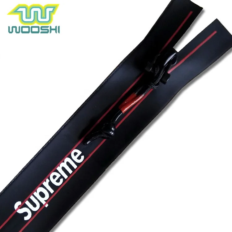 Zip manufacture PVC печатная Скрытая Водонепроницаемая Длинная цепочка молния для сухого погружения костюм спортивная
