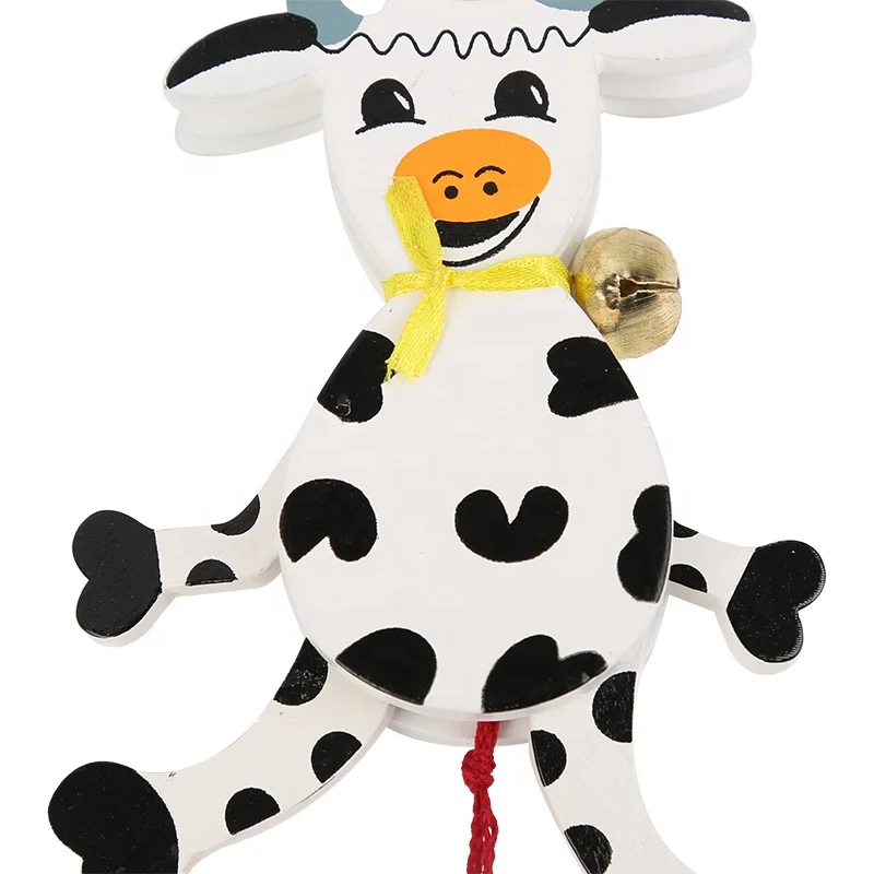 Customized High Quality Wooden String Animal Puppet Toys