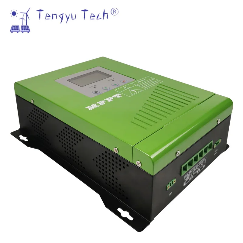 Tengyu MPPT  12V/24V/48V  96V solar charge controller 30A 40A 50A 60A 100A 120A  MPPT Solar  Charge Controller Solar Regulator