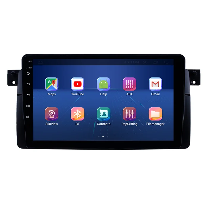 For BMW E46 1999-2005 9 Inch Android 10 Car Radio 8 core 2.5GHz car radio GPS 4G LTE navigation