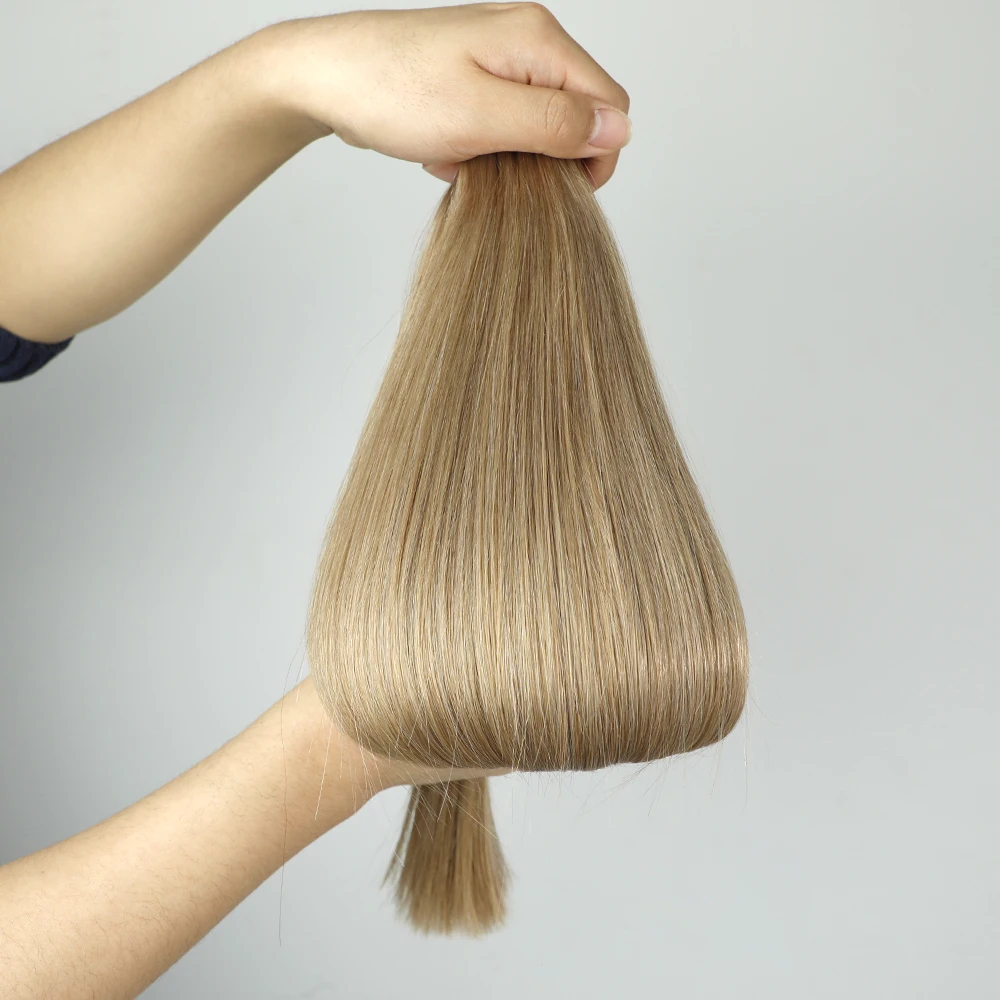 
Virgin Brazilian Hair 100% Remy Human Double Drawn Tape Hair Extensions 