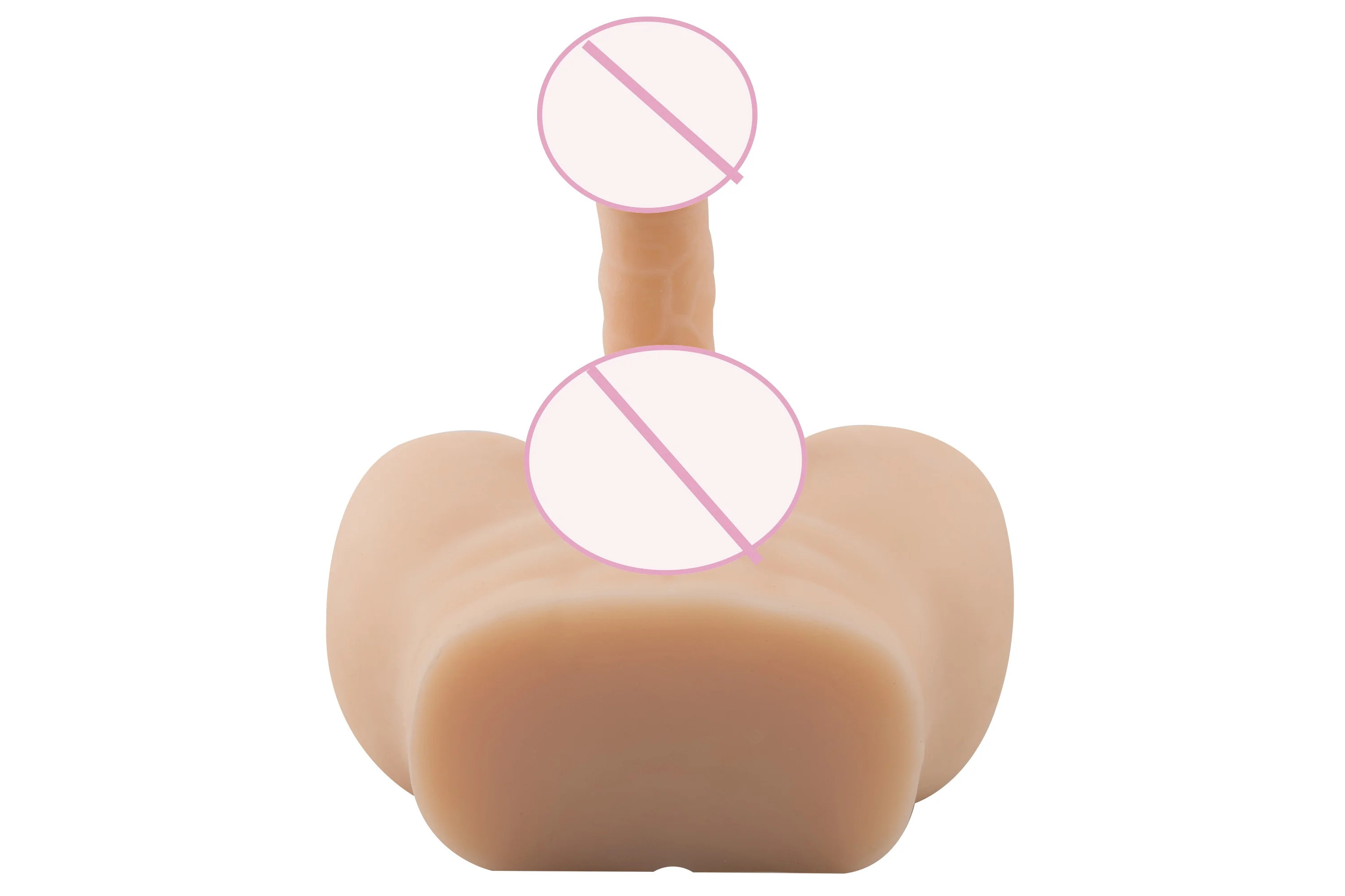 Doll manufacturer masturbates sexdoll torso dildo half body love male doll sex toy