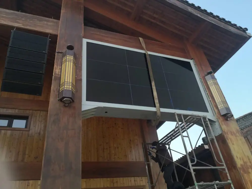 
outdoor touch screen LCD monitor LED video wall high brightness advertising display 