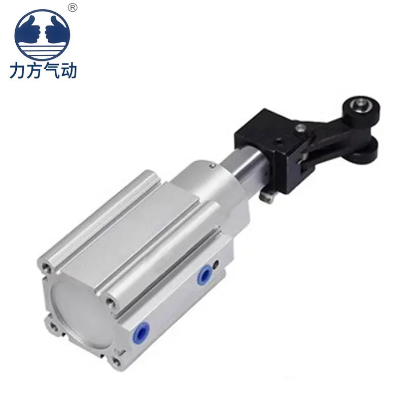 SMC blocking cylinder RSDQA40-20/D/DR/TG/TE series double acting single acting stop cylinder