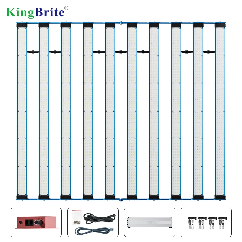 1000 Вт Ультрафиолетовый ИК полный спектр LM301H светодиодный светильник KingBrite Samsung Lm301h для выращивания