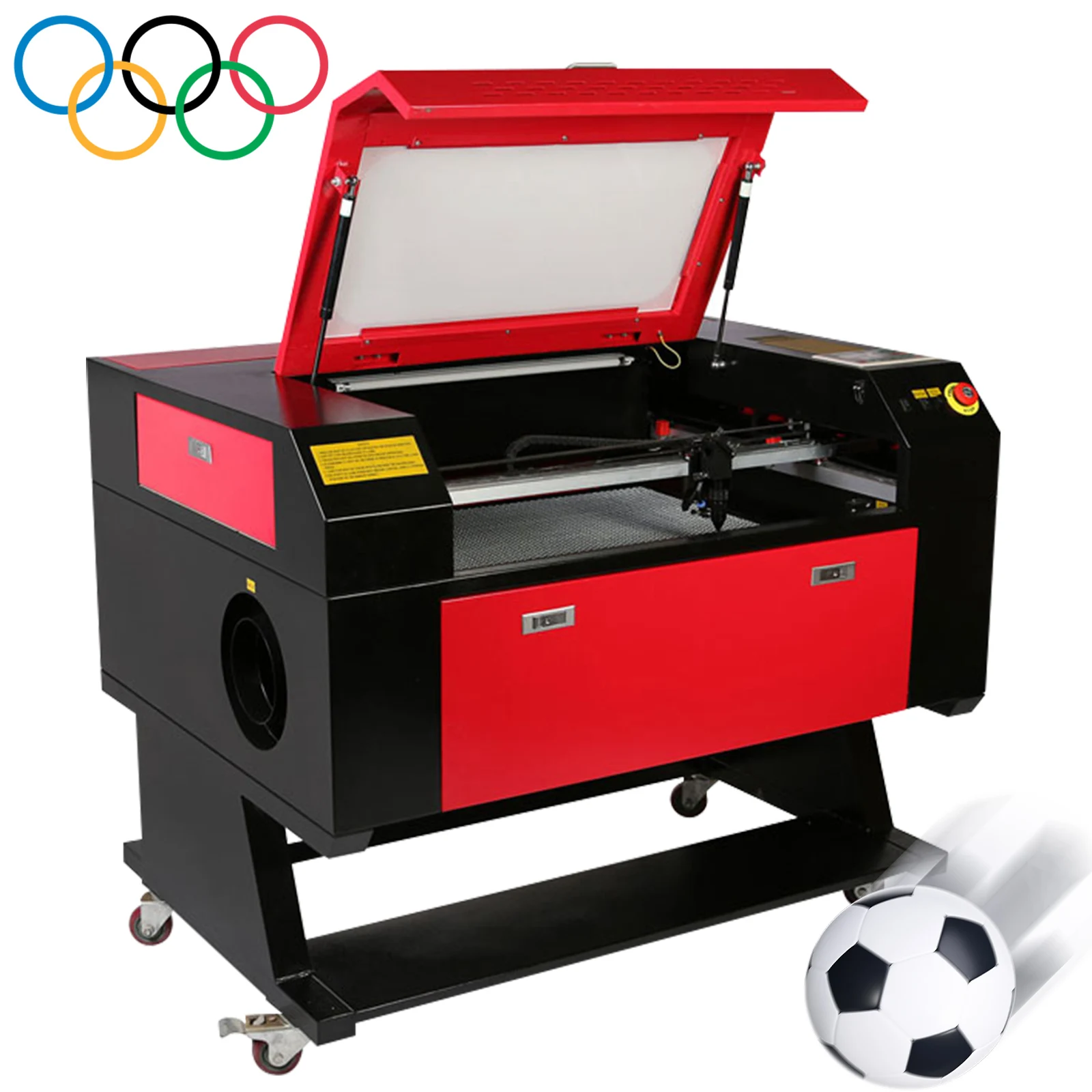 PEIXU Best VEVOR 80W CO2 Laser Cutting Machine 700*500mm Rotary Axis 3D Engraving for Wood Paper Used Laser Tube Core Component