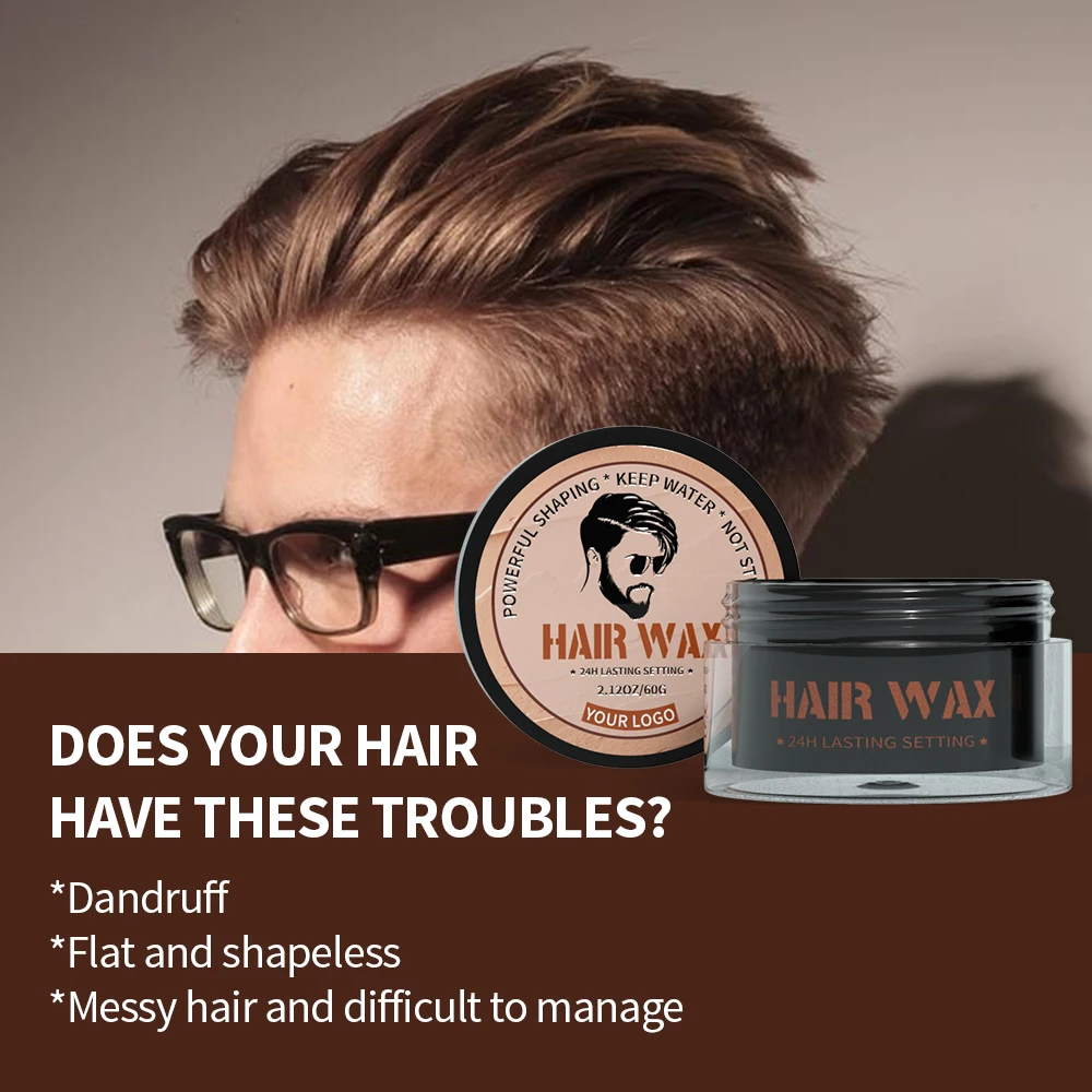Good Quality Private Label Hair Wax & Clay for Factory Directly Supply Removal Hair Wax Men for Wholesale Hair Clay