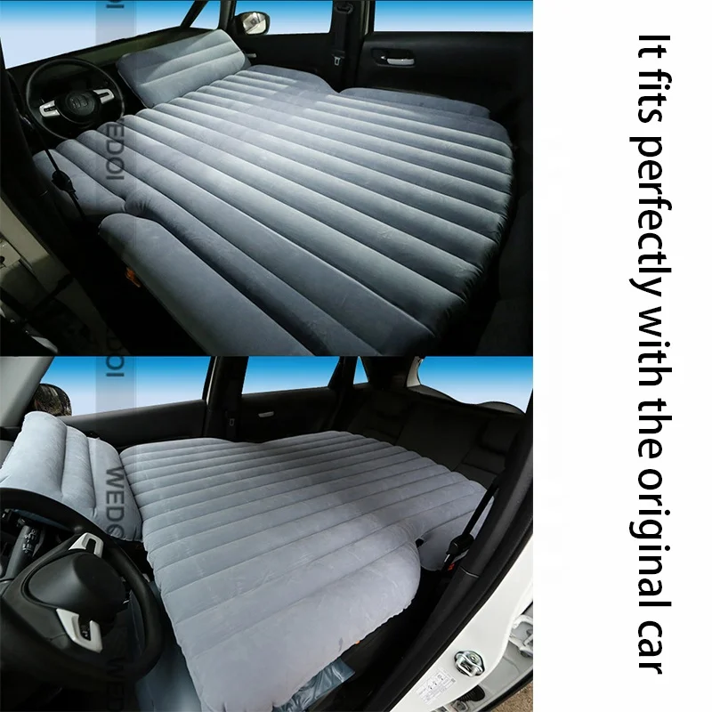 Car Air Mattress Travel Bed For Tesla Model Y 1.9 m Moisture-proof Inflatable Mattress Air Bed Car Back Seat Sofa
