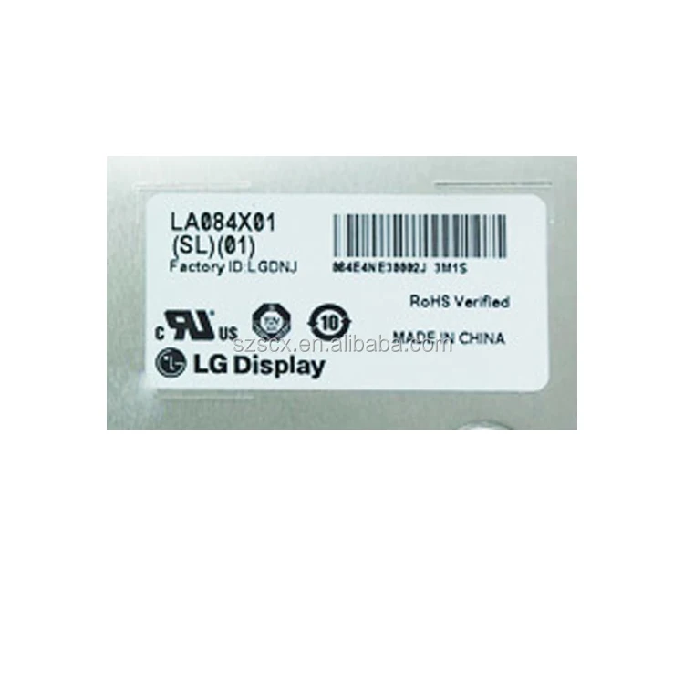  LA084X01-SL01 оригинальный 8 4 дюймов TFT-LCD модуль 1024x768 IPS ЖК-дисплей интерфейс LVDS для автомобильного