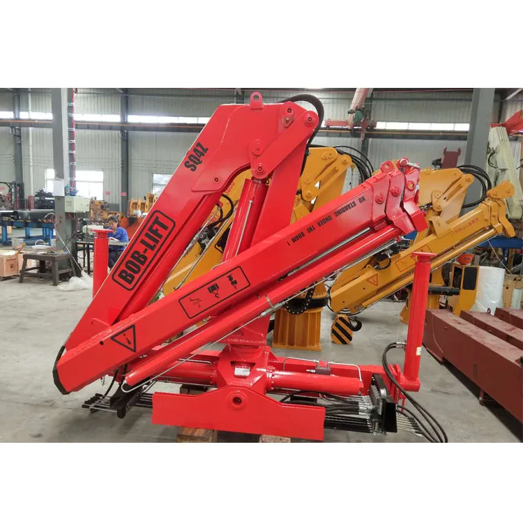 4 ton/5 ton/6 ton Truck Mounted Crane Articulated Truck Crane Small Mini Hydraulic Boom Cranes SQ4ZA2