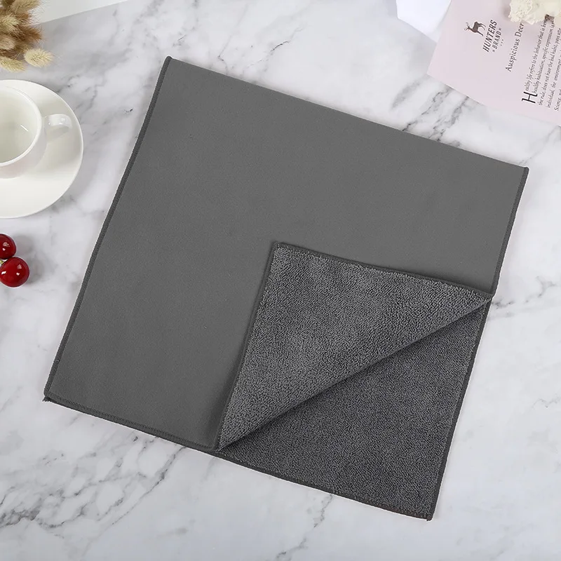 Large Absorbent Towel Thickened Cleaning Fine Fiber Rag Car Microfiber Suede Wash Towel
