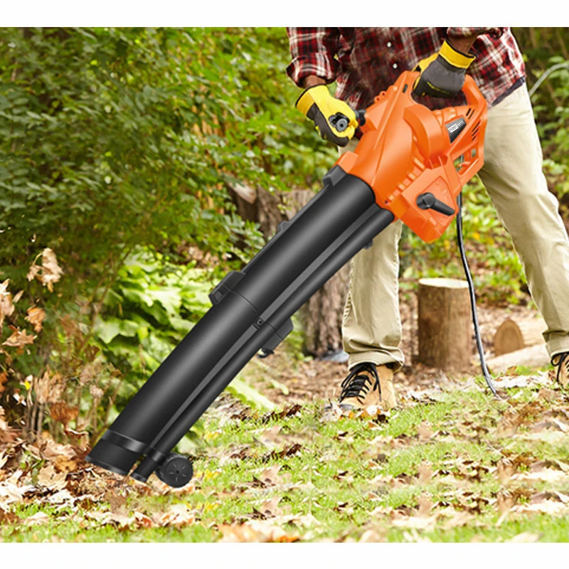 Electric Blower Vacuum Cordless  electric grass leaf blower cordless manual air blower With 15L Collection Bag
