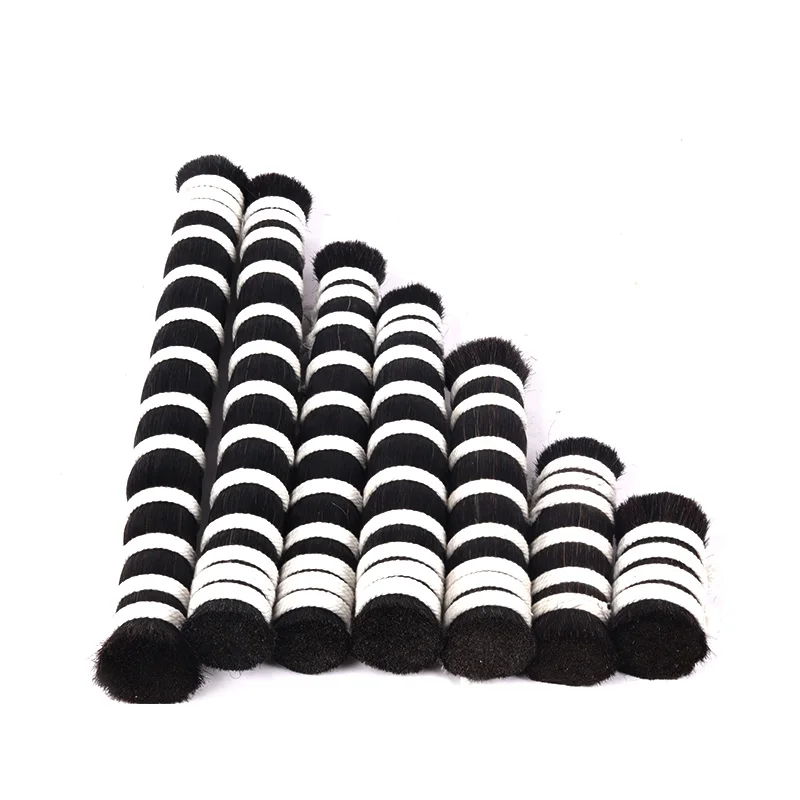 High Quality Natural Horse Tail Hair Long Mongolian Hair for Cello, Fiddle, Viola and Violin Bows