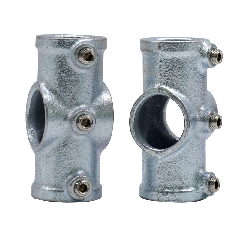 Adjustable Malleable Iron Fixing Bracket for Greenhouse Tube Clamp Fittings Key Clamp Pipe Sizes 1/2 3/4 1 Inch