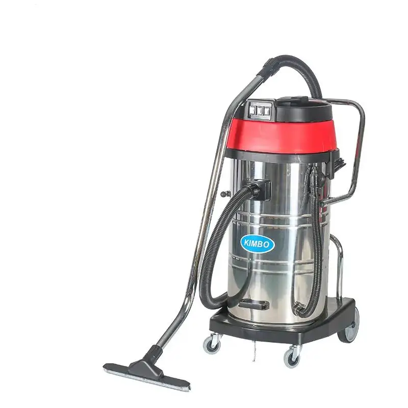 High quality stainless steel water tank  80L 3000W Wet Dry Concrete cleaner equipment  high suction  Industrial Vacuum Cleaner