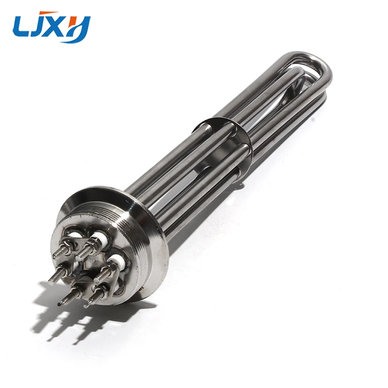 Ljxh Hot Sell  2' 63mm Industrial Hot Water Resistance Heating Element 750W Flange Immersion Available