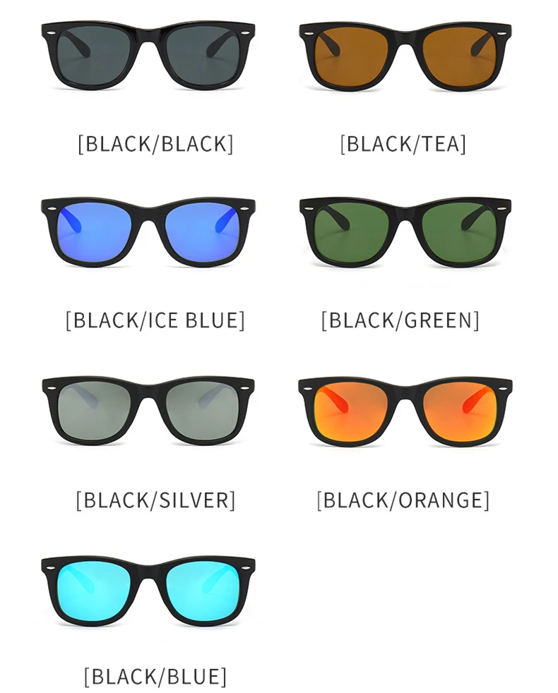 High Quality Glass Lens Vintage Square Frame Luxury Sun Glasses Famous Brands Shades Women 2140 Designer Sunglasses Men