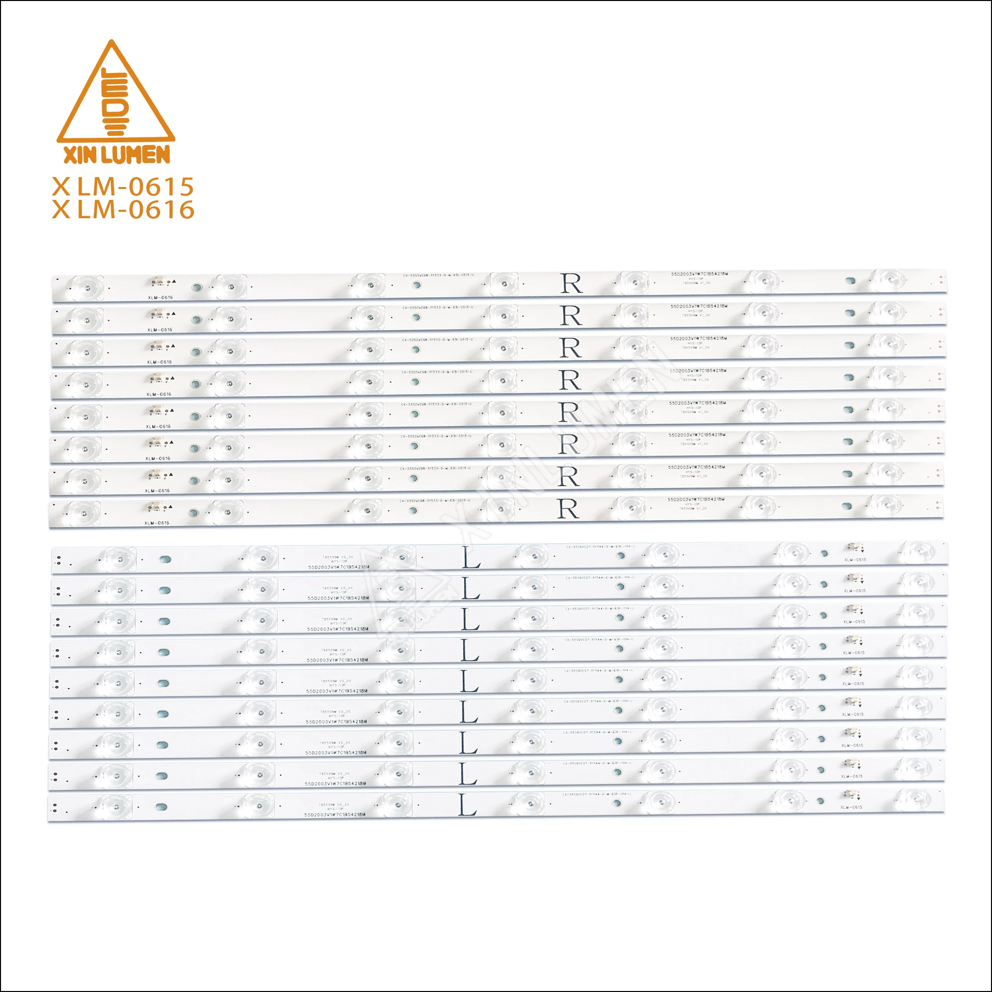Новый 55 дюймов ТВ свет бар 55D2003V1W7C1B54218M CX-55S0VE07 08-1Y544-0