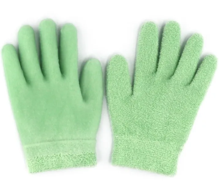 
SPA Moisturizing Full Finger Gel Gloves for Hands Care Spa Socks and Spa Gloves for Dry Cracked Heels and Hand 