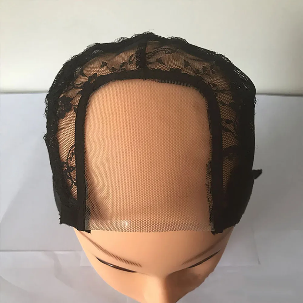 Wig mesh cap U-shaped elastic hair mesh lace head cover leather wig accessories Intranet Spacing Domain