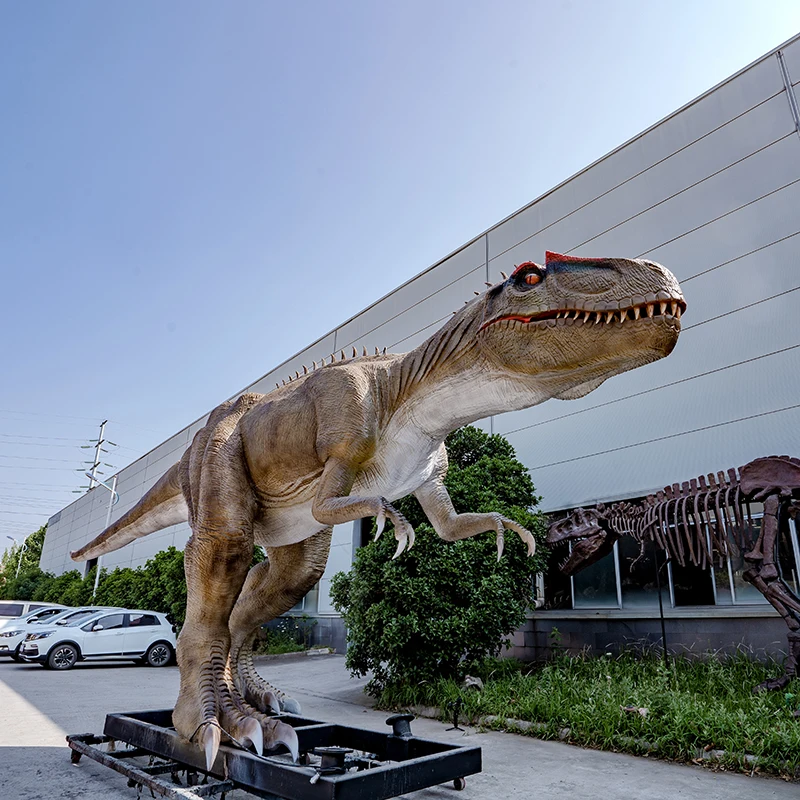 Zigong Animatronic Dinosaur  Factory Large Life Size Dinosaurio supplier For Jussic Theme Park Dino