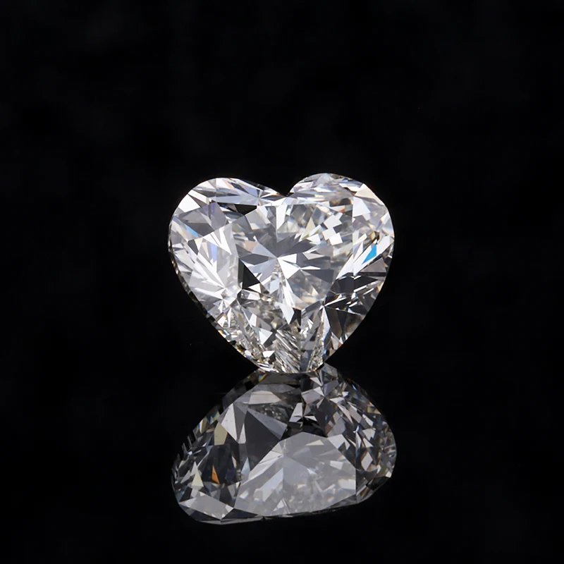 Оптовая продажа сертифицированные бриллианты gia в форме сердца для ювелирных изделий