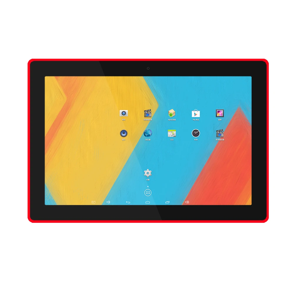 Wall Mount Poe Power Meeting Room Hotel Scheduler 10.1 13.3 15.6 21.5 Inch Android Tablet Pc digital signage With Led Light