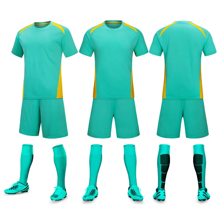 Wholesale Customize Breathable Sport Wear Soccer Kit Tracksuit Full Sublimation Set Printing Football Kit