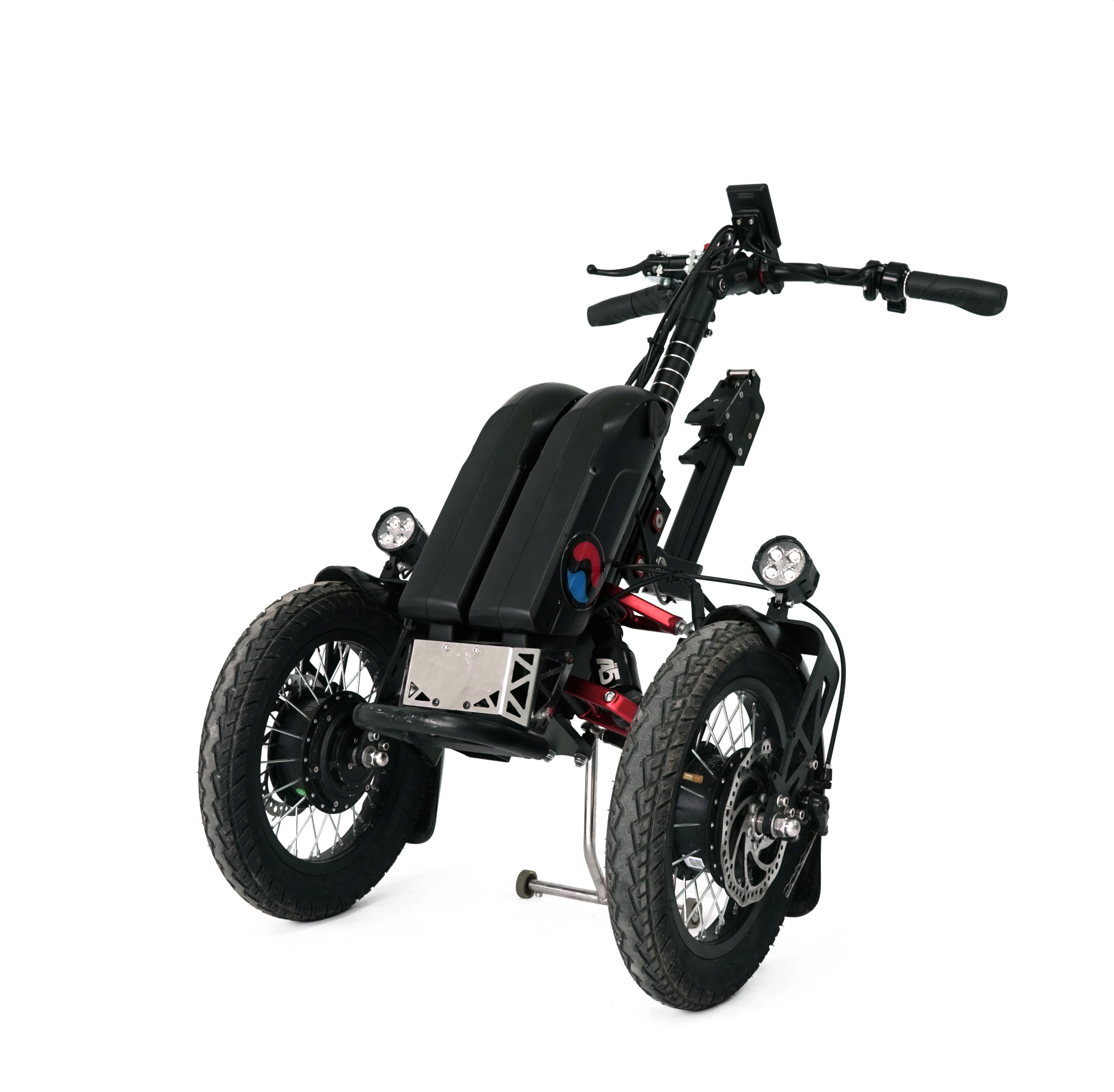 Q8 14inch ELECTRIC DRIVING wheelchair handbike electric tricycles power wheelchair manual wheelchair 1200W high-speed motor