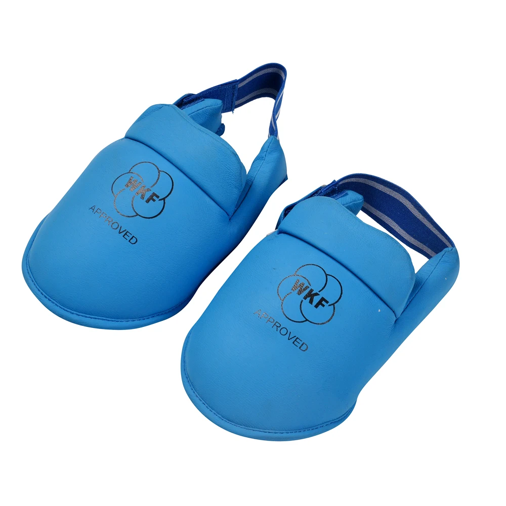 Karate Shin Pads Leg Protectors With Removable Foot Shin Guards