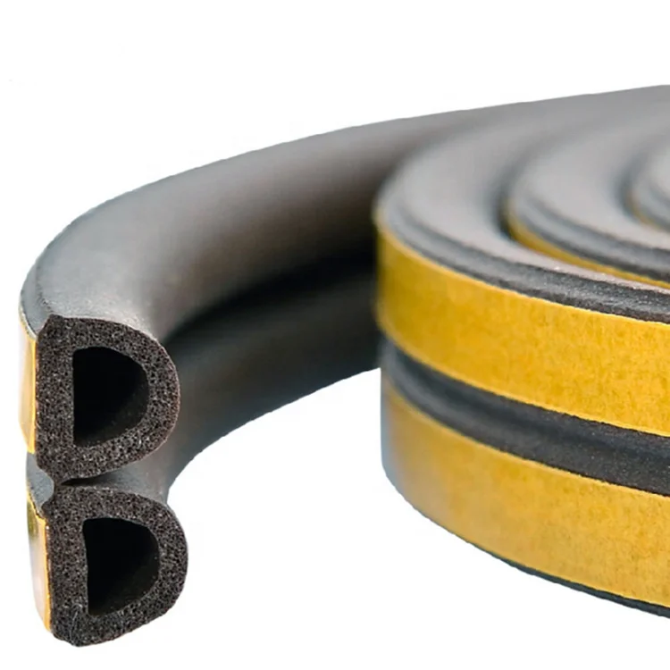 Draught Excluder  EPDM foam rubber weather strip  door Window