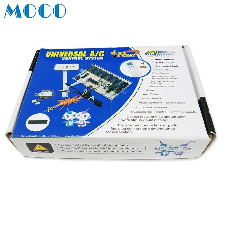 Fully stocked QD-U06A QD-U02B Low noise Universal Circuit board a/c control system