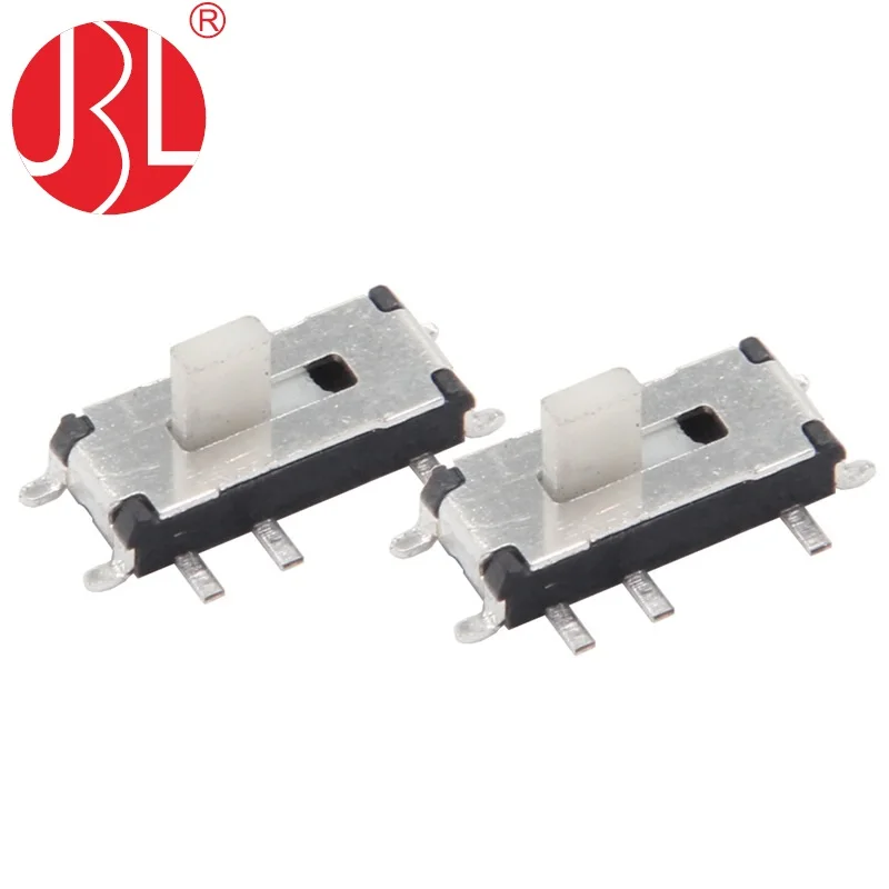 Мини-ползунковый переключатель SPDT MS-12C02 1P2T вертикальный типа SMT smd micro ползунковый постоянного тока 12V 0.5A max 10000 циклов срок службы