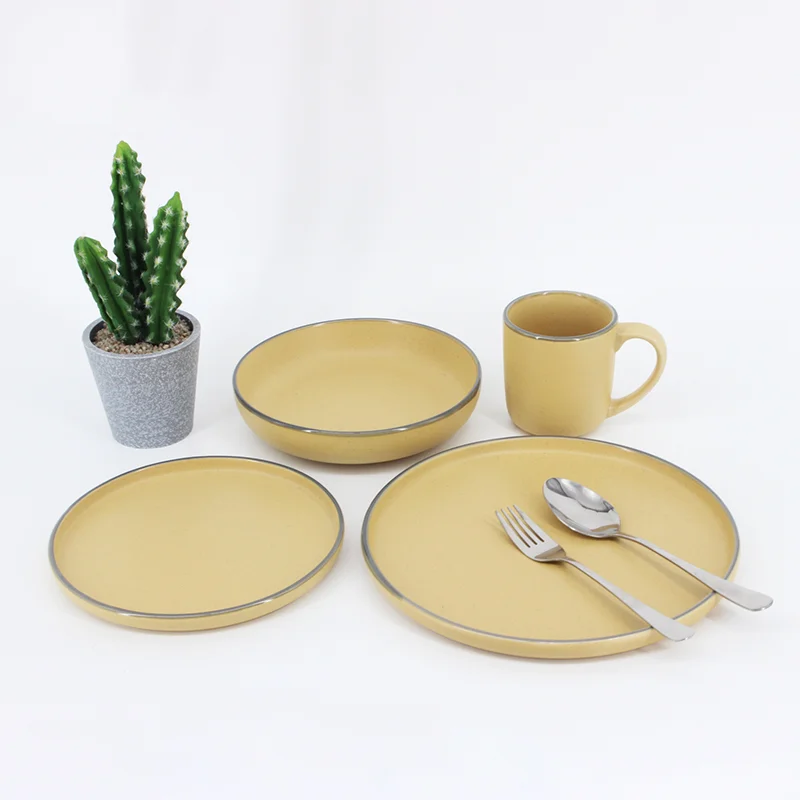 Новый дизайн набор фарфоровой посуды наборы роскошный фарфор