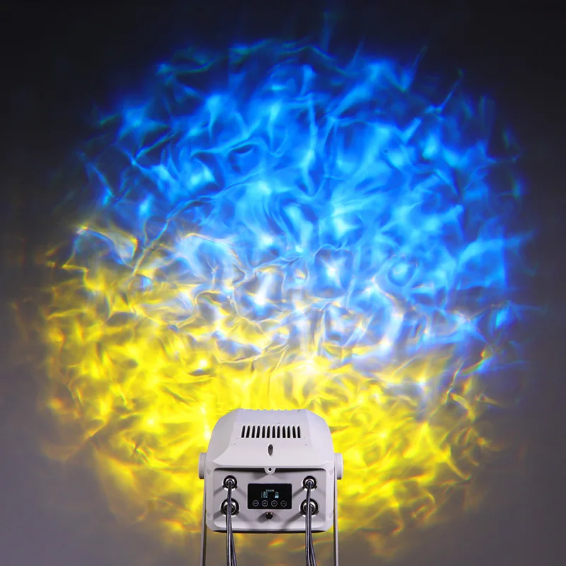 Waterproof outdoor 100W water wave ripple effect stage light LED disco light projector water wave projector