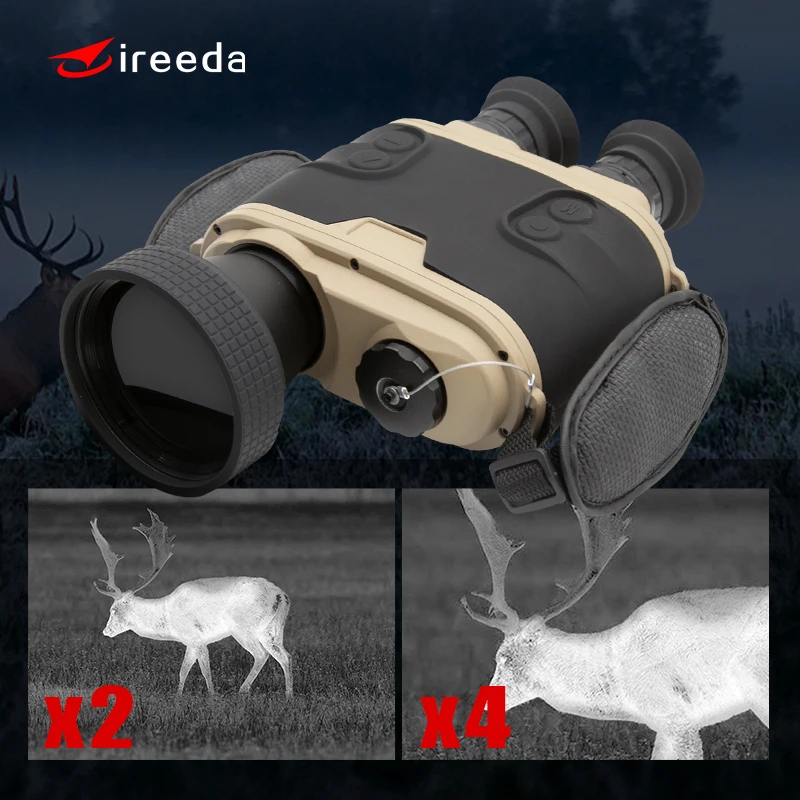 Multifunctional Infrared Night Vision 640*512px Thermal Imaging Binocular Camera Binoculars Telescopes