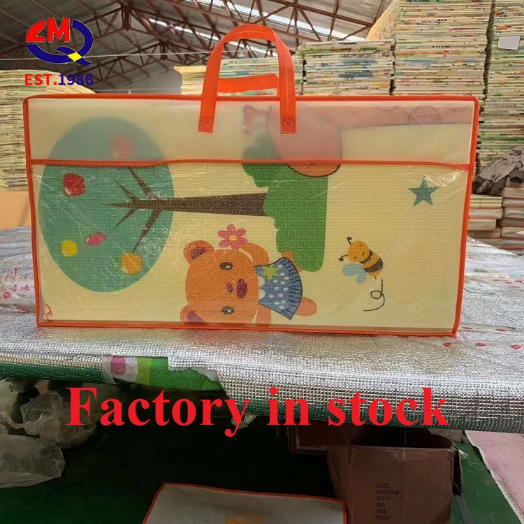 Детский игровой коврик-пазл xpe, Детские утолщенные игрушки, коврик для ползания