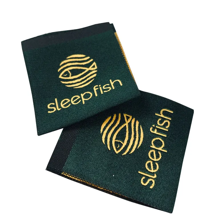 Manufactory Custom Cheap Fashion Design Hemp Woven Labels For Clothing With Factory Direct Sale Price