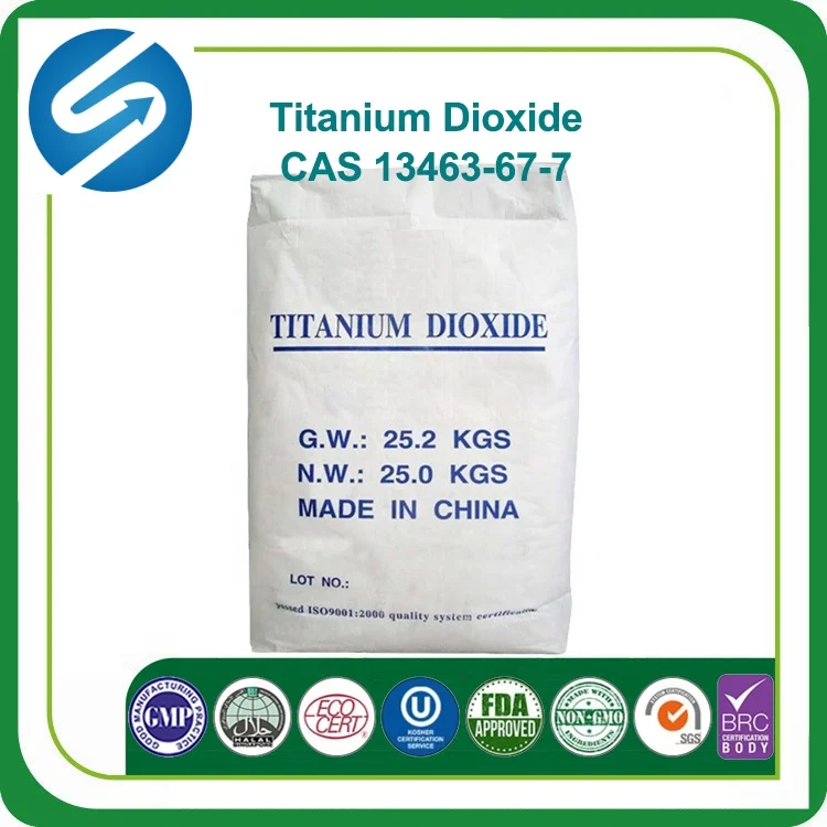 Rutile Titanium Dioxide Rutile Titanium Dioxide Rutile Titanium Dioxide Anatase Tio2 Anatase Tio2 Anatase Tio2 CAS 13463-67-7
