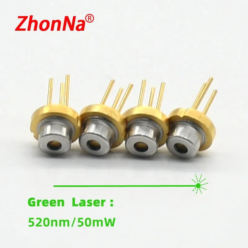 520 нм 10 МВт 50 зеленый лазерный диодный модуль номер ZN-LDG-001 DIY датчик светоизлучающая трубка светодиодный электронный дизайн