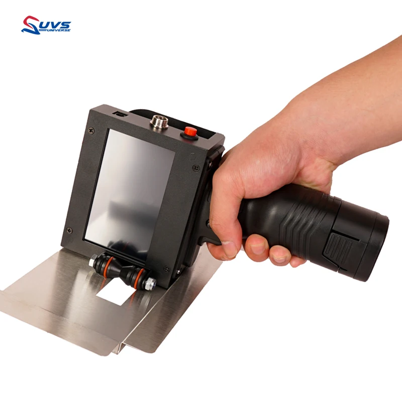 UVS Portable Inkjet Printer Machine Multi Colors Thermal 12.7 mm All in One Handheld Printer