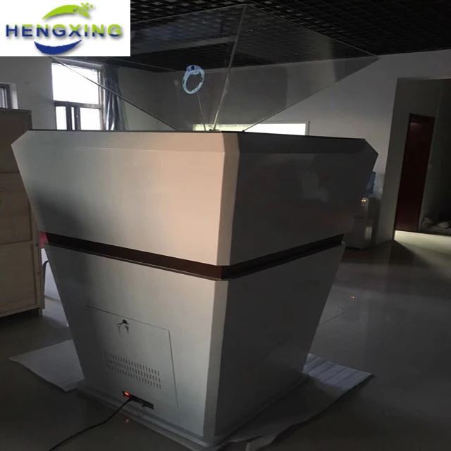 Magic 3D display in reception areas of Hologram display showcase