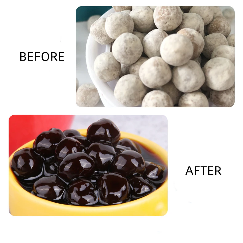 Not need to boiled mango pearl boba crystal ball konjac pearl for cold drink milk tea dessert