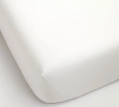 400 Thread Count Best Bed Sheets 100% Egyptian Cotton Sheets Set White Long Staple Cotton Queen Sheet for Bed